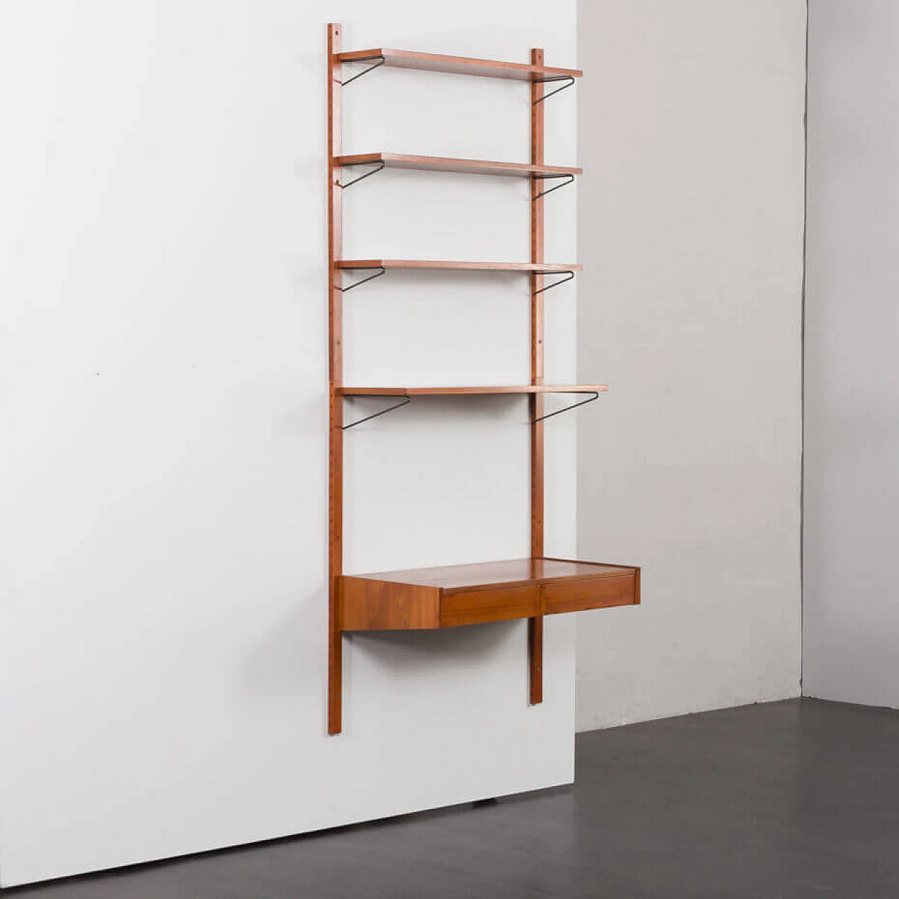 Danish teak bookcase in the style of Poul Cadovius, 1960s 4