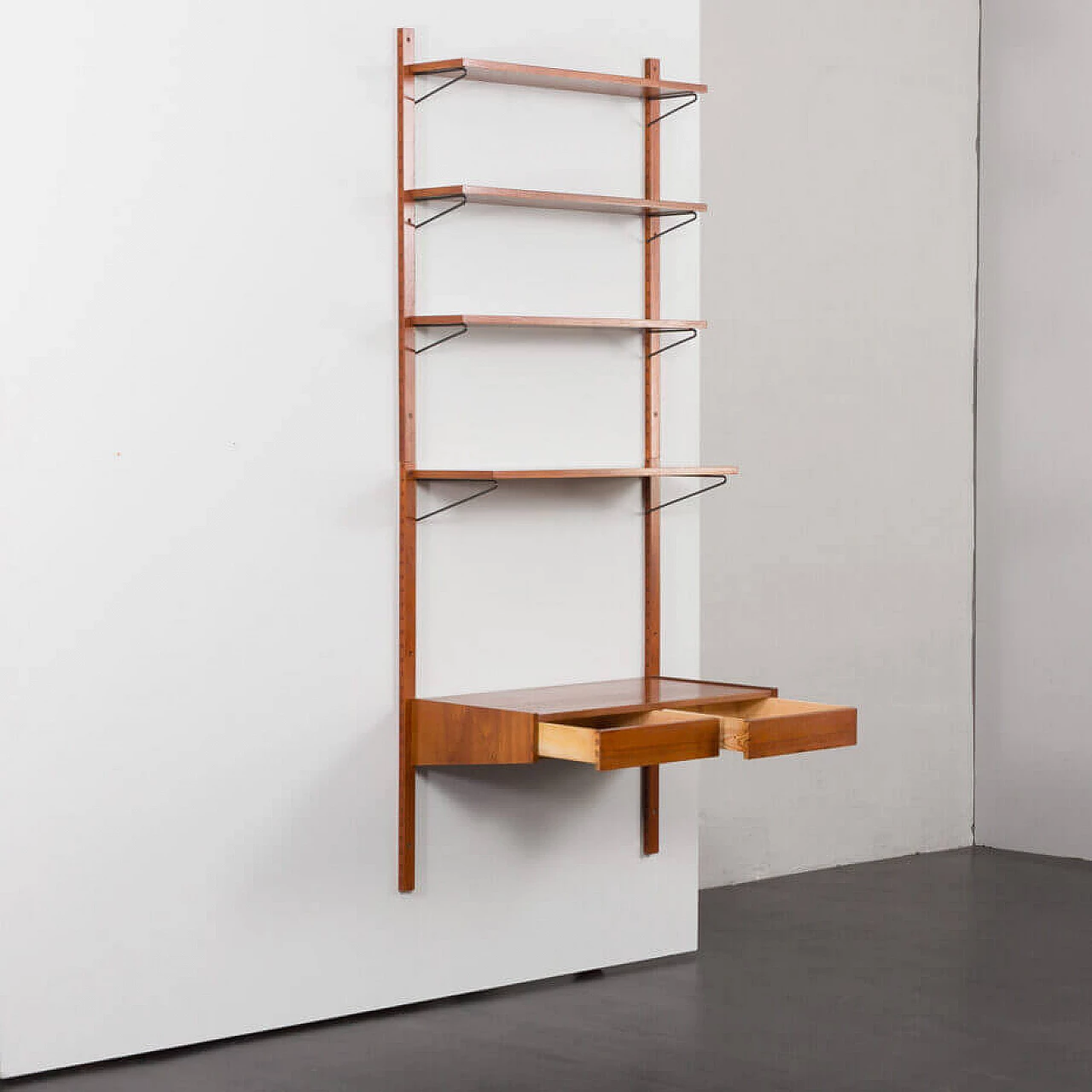 Danish teak bookcase in the style of Poul Cadovius, 1960s 5