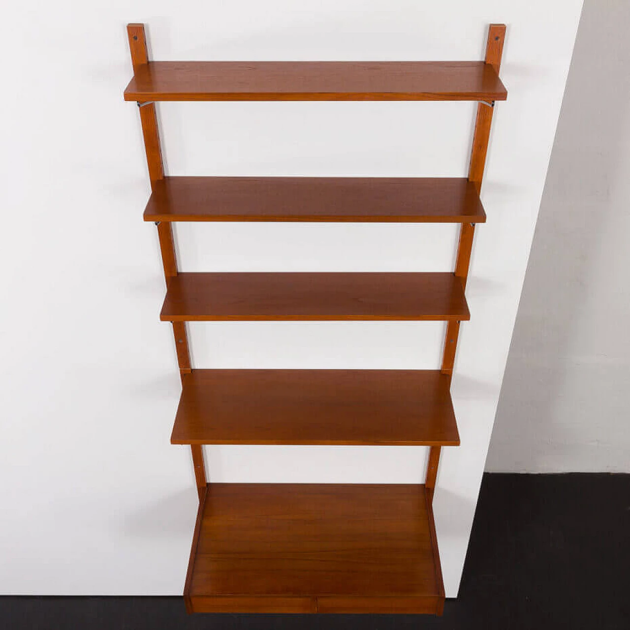 Danish teak bookcase in the style of Poul Cadovius, 1960s 7