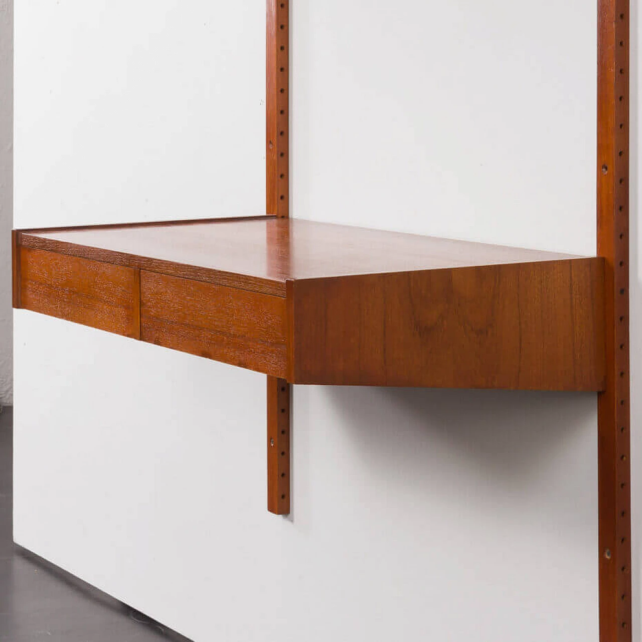 Danish teak bookcase in the style of Poul Cadovius, 1960s 13