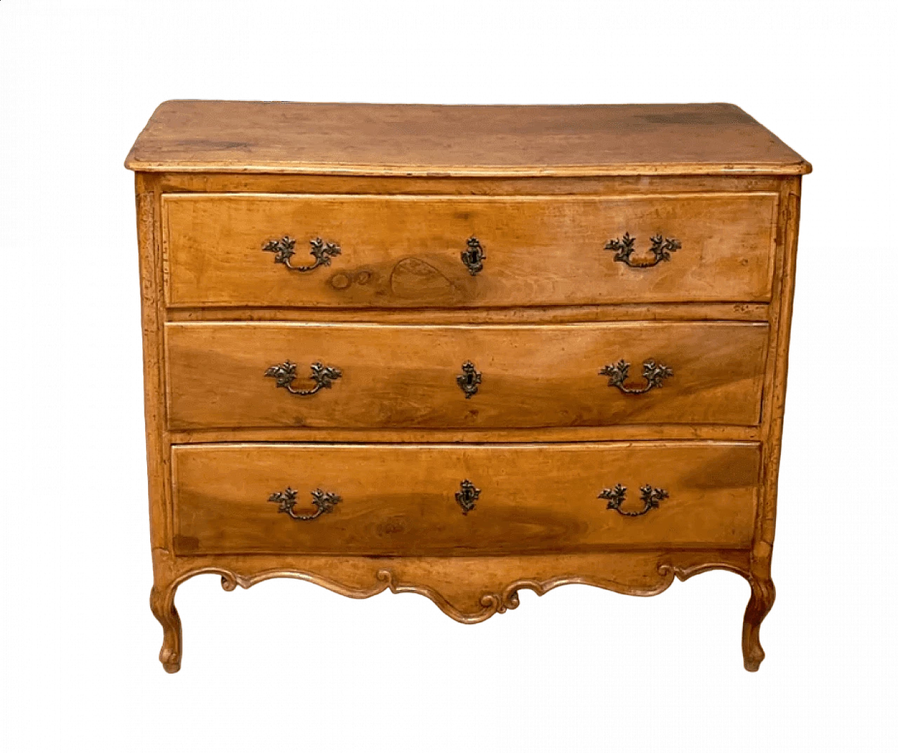 Louis XV wooden chest of drawers, 18th century 7