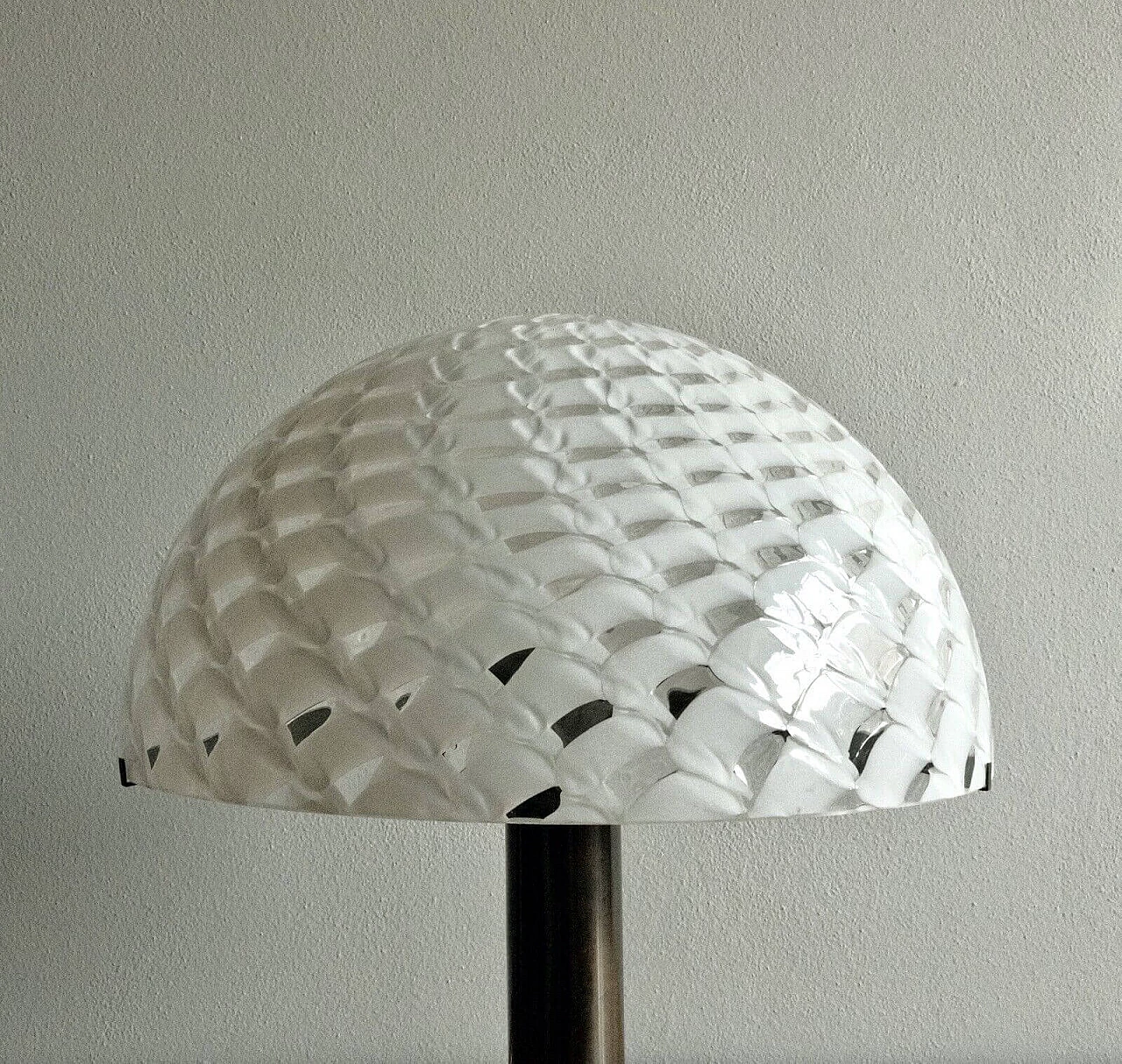 Murano glass mushroom table lamp by Mazzega, 1970s 6