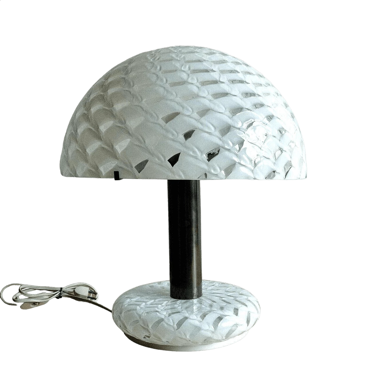 Murano glass mushroom table lamp by Mazzega, 1970s 14