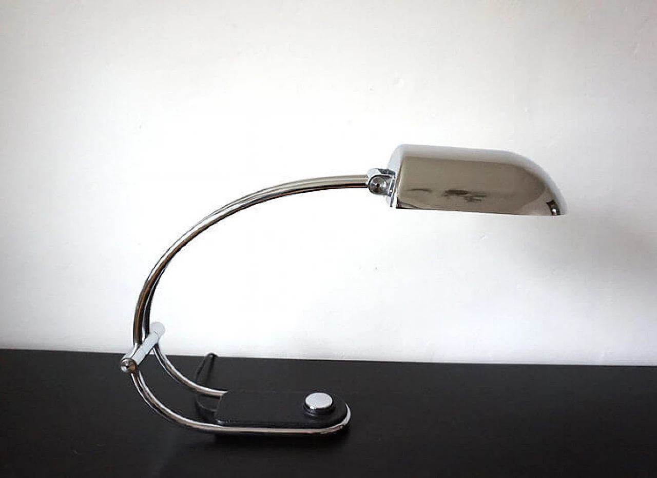 Hillebrand chrome-plated table lamp by Egon Hillebrand, 1970s 5