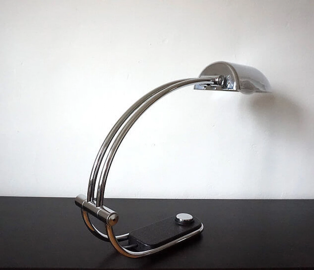 Hillebrand chrome-plated table lamp by Egon Hillebrand, 1970s 7