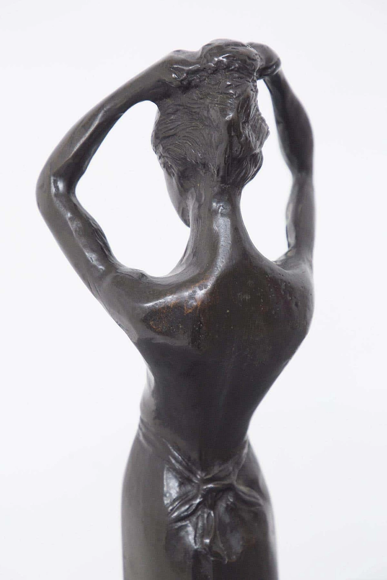 Paul Troubetzkoy, The Pose, bronze sculpture, 1920s 7