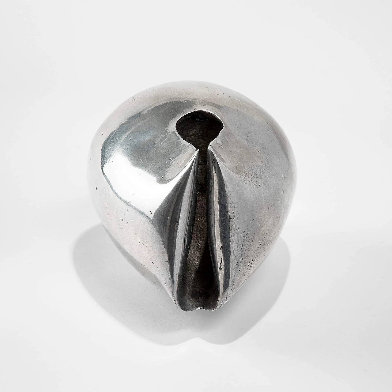 Giacomo Benevelli, Abstract sculpture in chrome metal, 1968 2