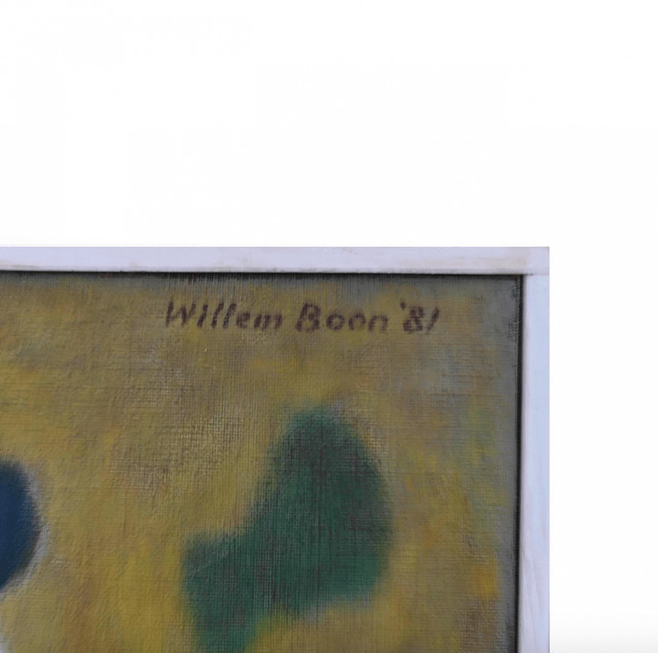 Willem Boon, Abstract Composition, oil on canvas, 1981 11