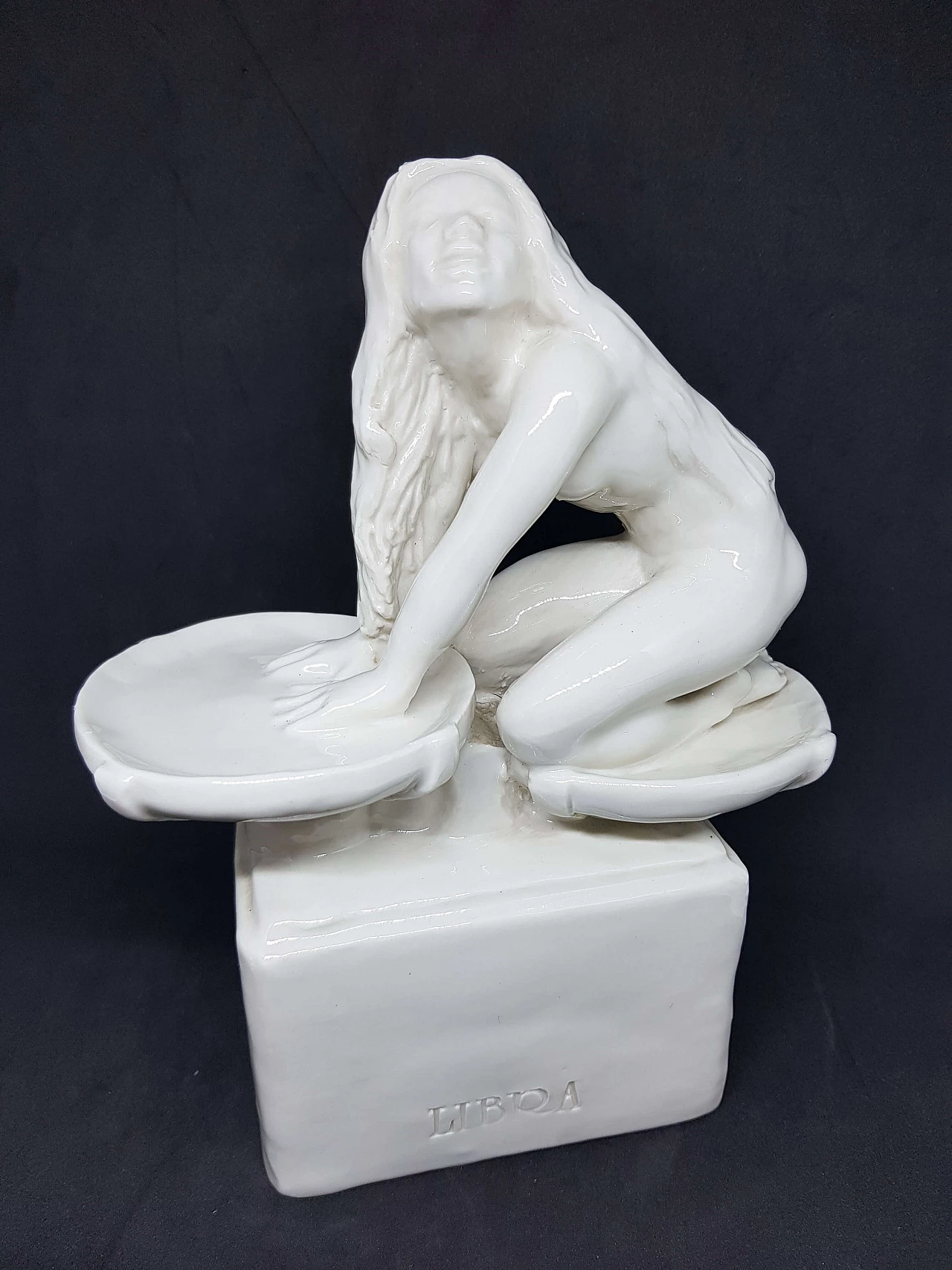 Ceramic Libra sculpture by Silvio Righetto for Cacciapuoti, 1940s 12