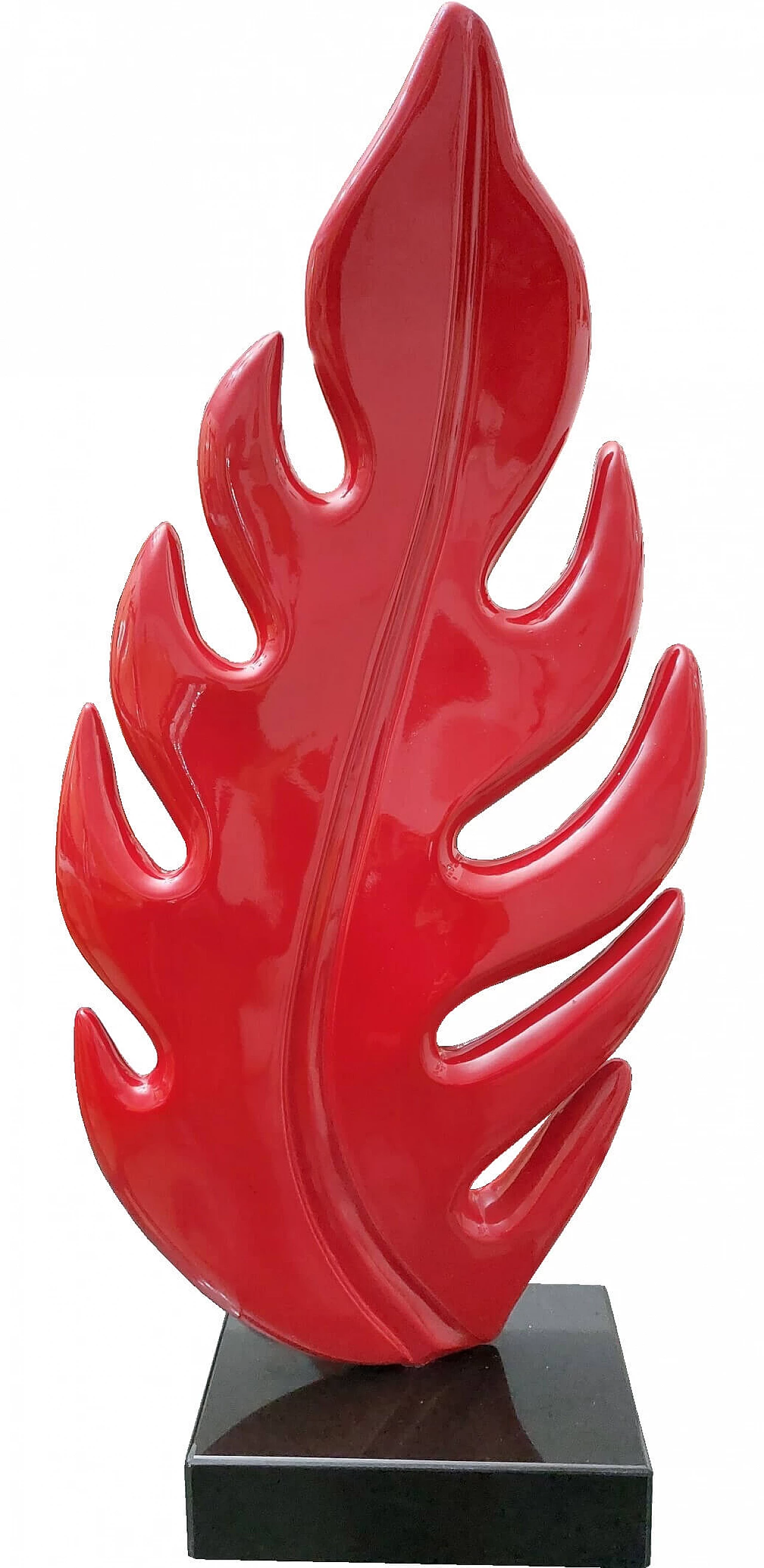 Sculpture Fire by Martinez, fibreglass, 1970s 5
