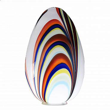 Multicolor Murano glass floor lamp