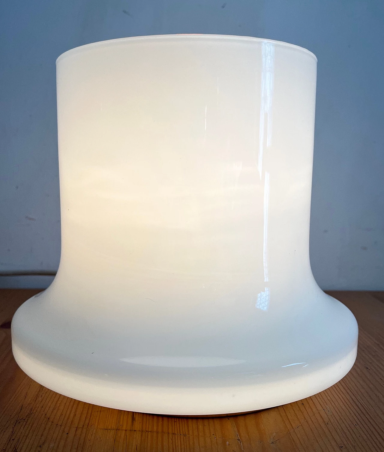 Opaline table lamp by Goffredo Reggiani for Reggiani, 1970s 10