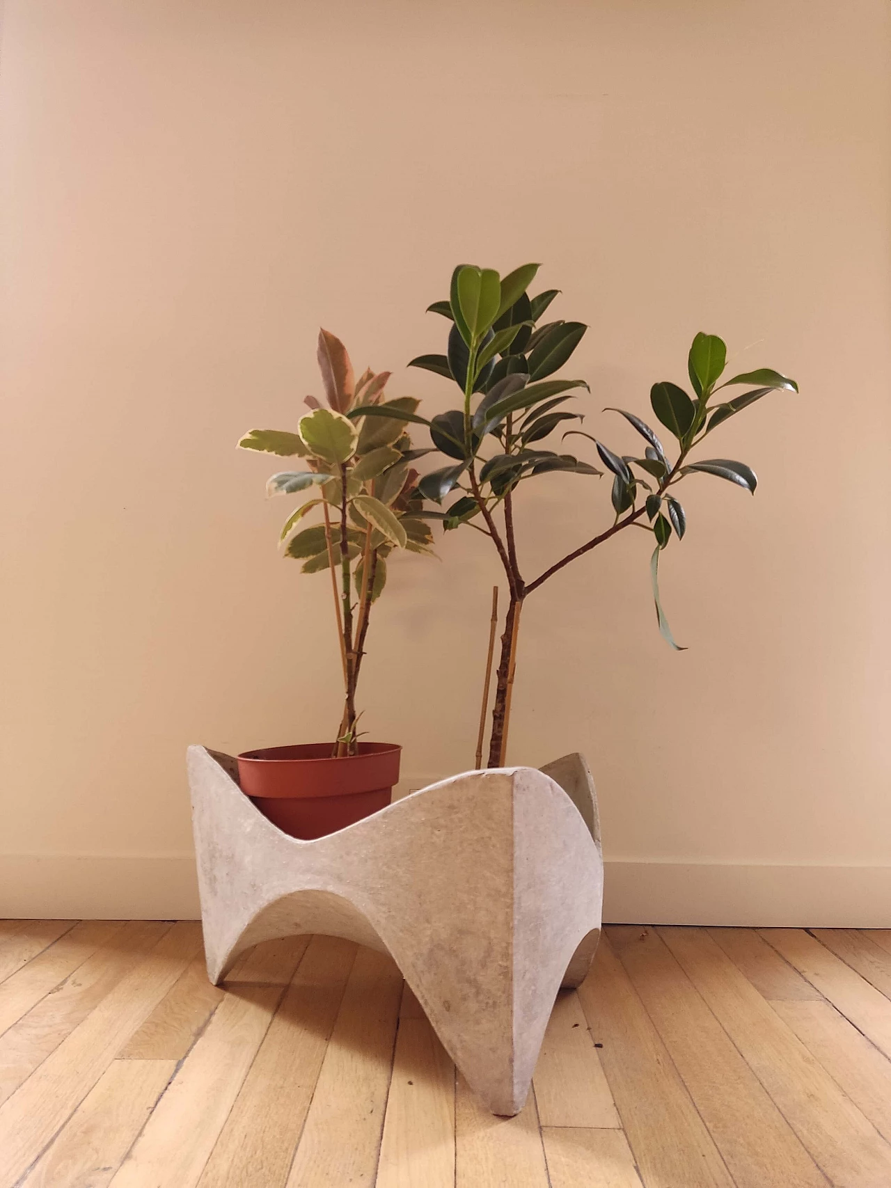 Fiber cement planter by Willy Guhl for Eternit, 1960s 8