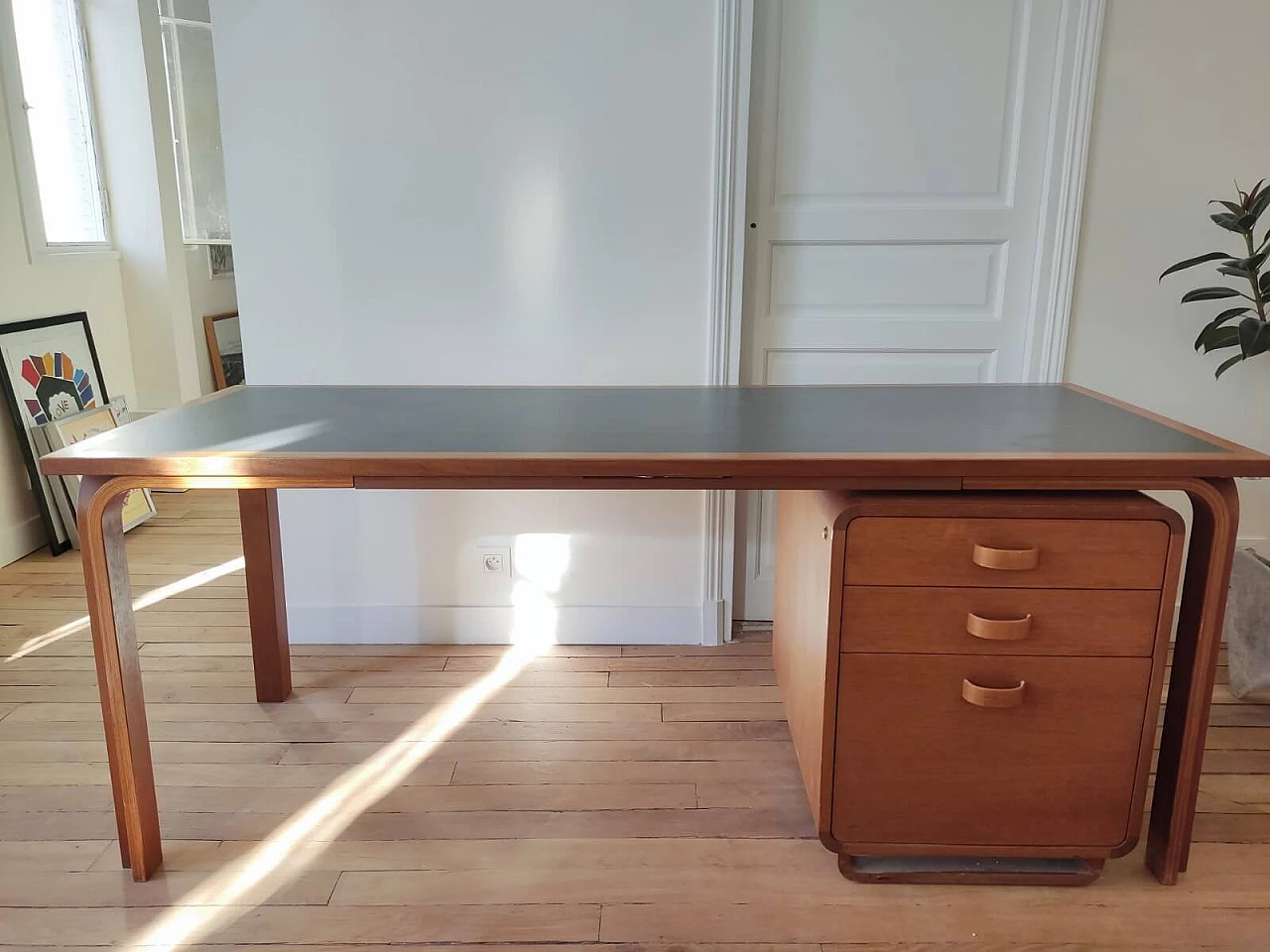 Danish desk by Rud Thygesen and Johnny Sorensen for Erik Boisen, 1980s 1