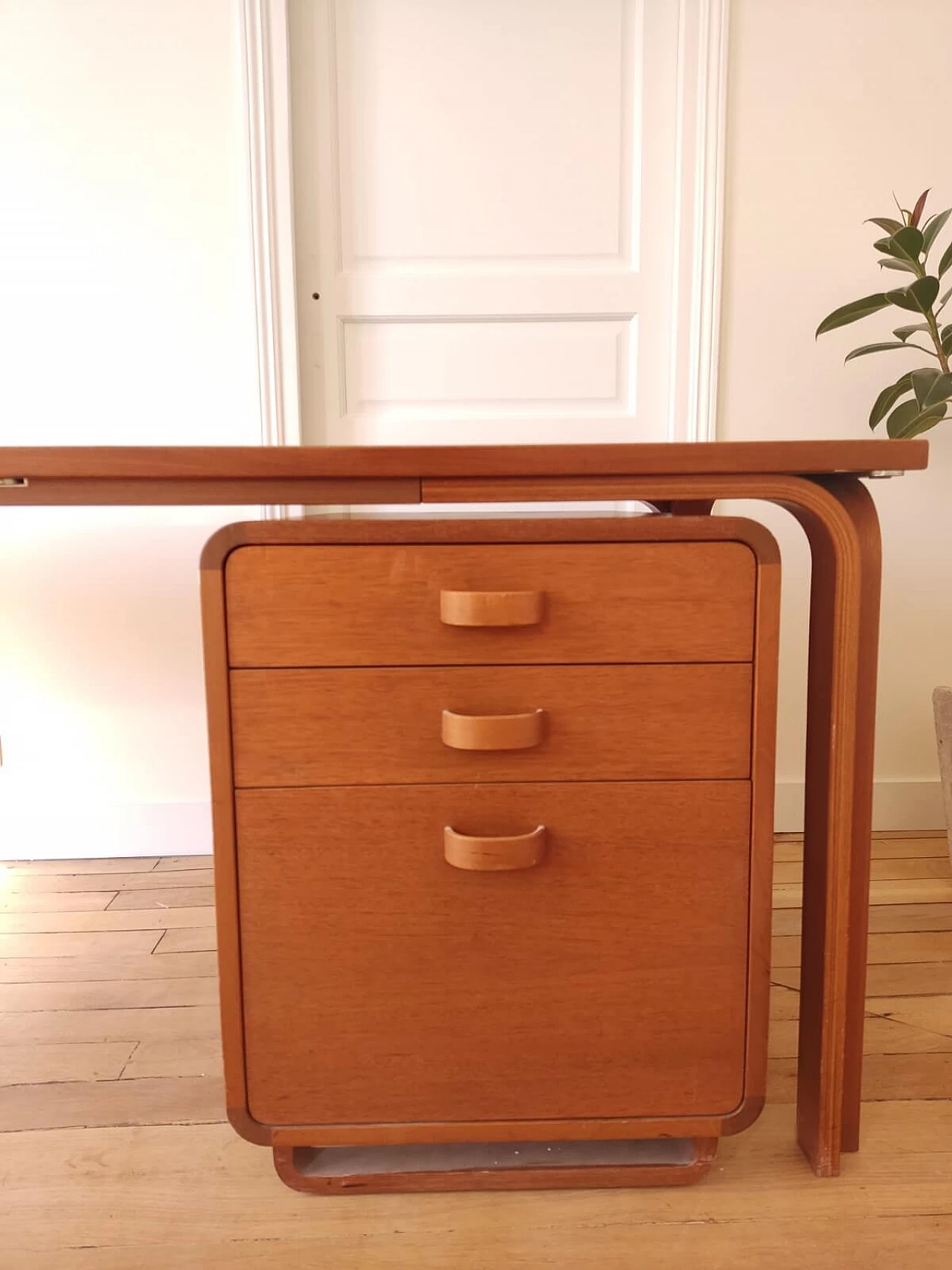 Danish desk by Rud Thygesen and Johnny Sorensen for Erik Boisen, 1980s 6