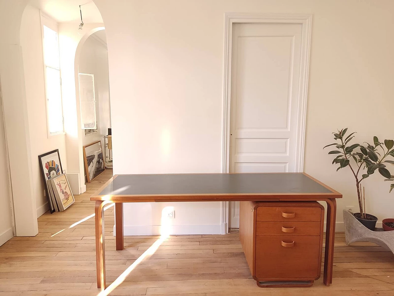 Danish desk by Rud Thygesen and Johnny Sorensen for Erik Boisen, 1980s 7