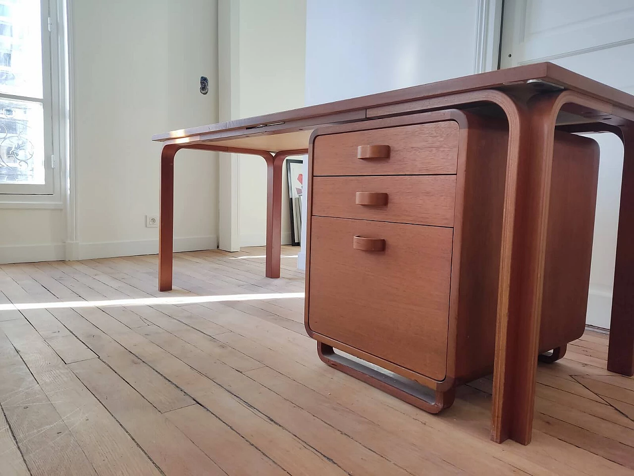 Danish desk by Rud Thygesen and Johnny Sorensen for Erik Boisen, 1980s 8