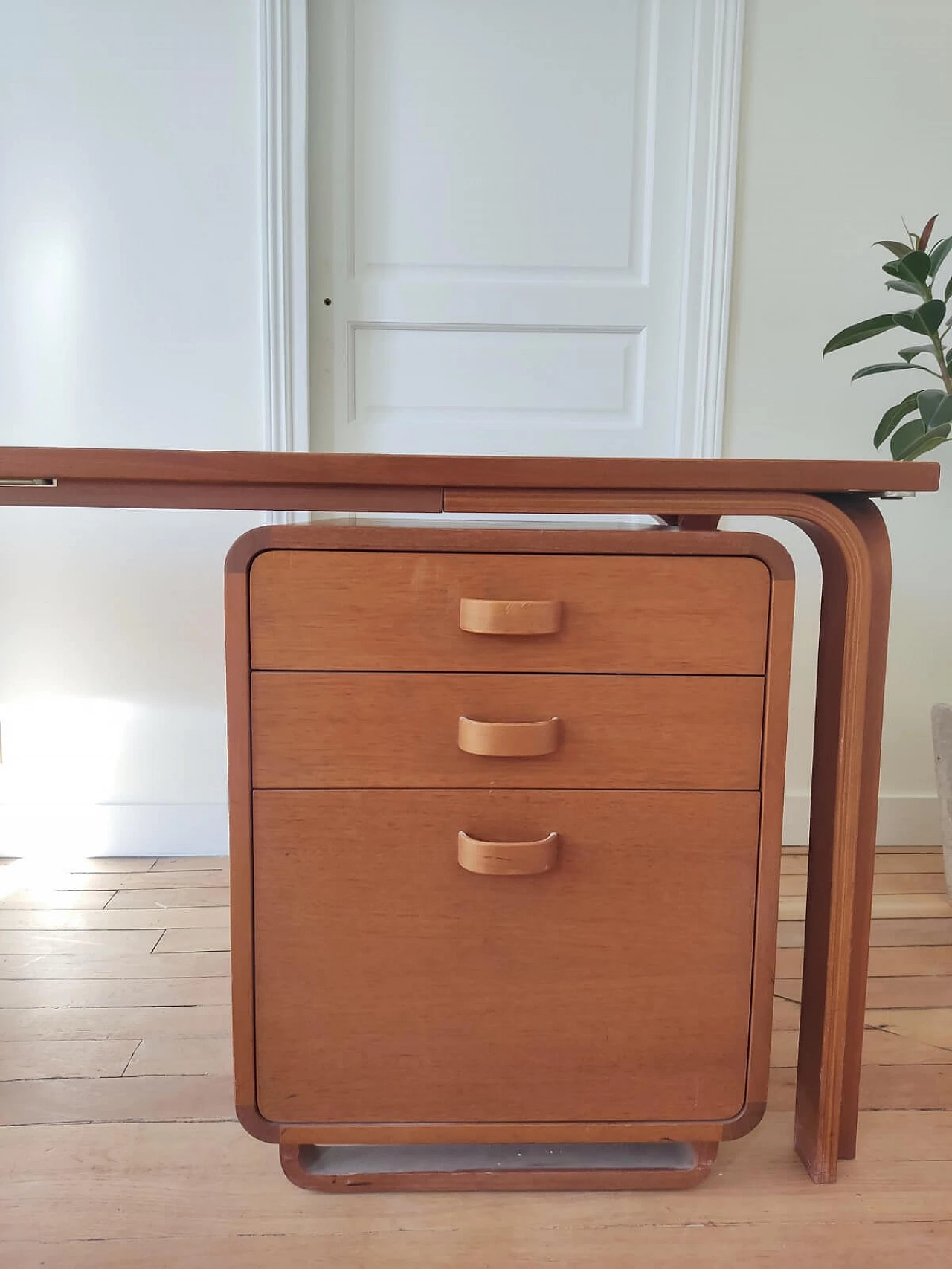 Danish desk by Rud Thygesen and Johnny Sorensen for Erik Boisen, 1980s 9