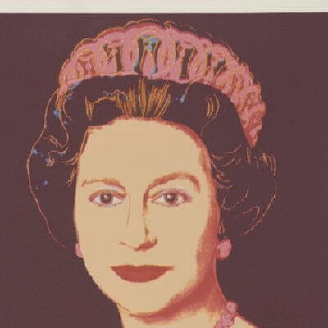 Andy Warhol, Queen Elizabeth, colour screenprint, 1990s 2