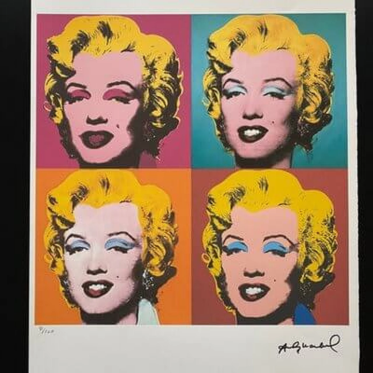 Andy Warhol, Marilyn Monroe, colour screenprint, 1990s 2