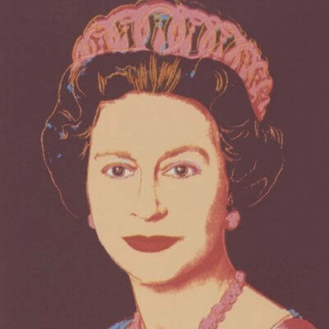 Andy Warhol, Queen Elizabeth, colour screenprint, 1990s 4