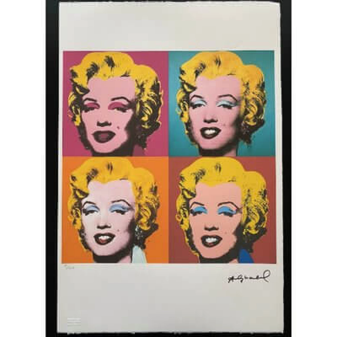 Andy Warhol, Marilyn Monroe, colour screenprint, 1990s 4