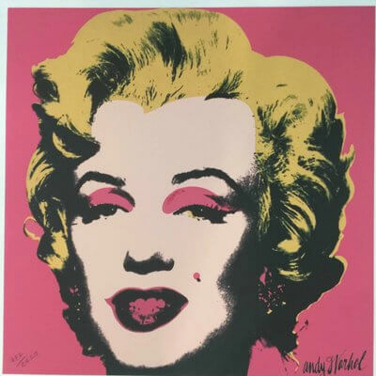 Andy Warhol, Marilyn Monroe, colour screenprint, 1980s 1