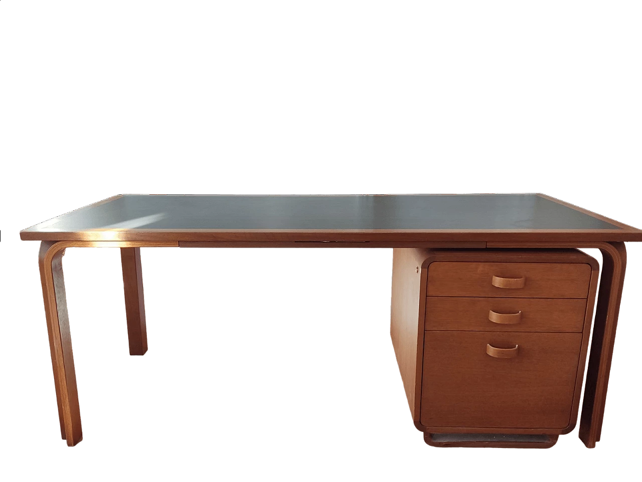 Danish desk by Rud Thygesen and Johnny Sorensen for Erik Boisen, 1980s 11