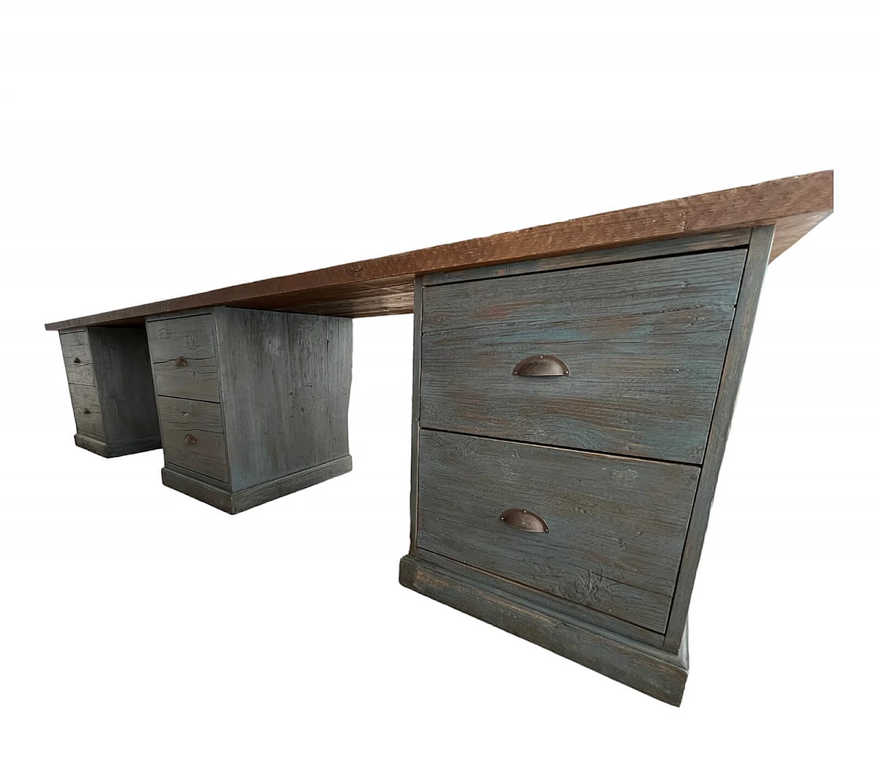 Two-tone wood desk 5