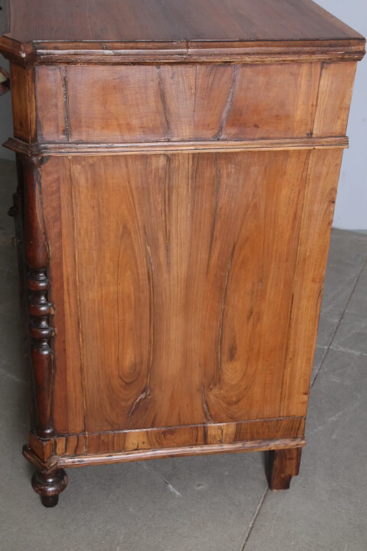 Louis Philippe solid walnut dresser, mid-19th century 11