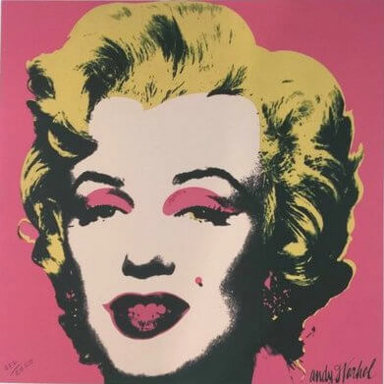 Andy Warhol, Marilyn Monroe, colour screenprint, 1980s 15