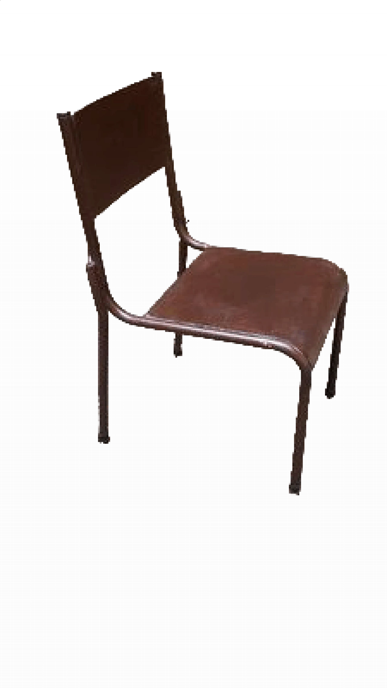 Iron dining chair, 1930s 6