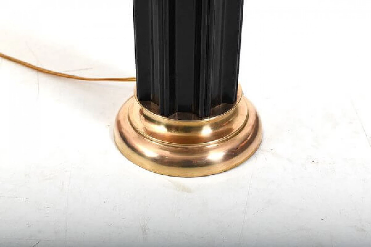 Danish bakelite and brass table lamp, 1930s 6