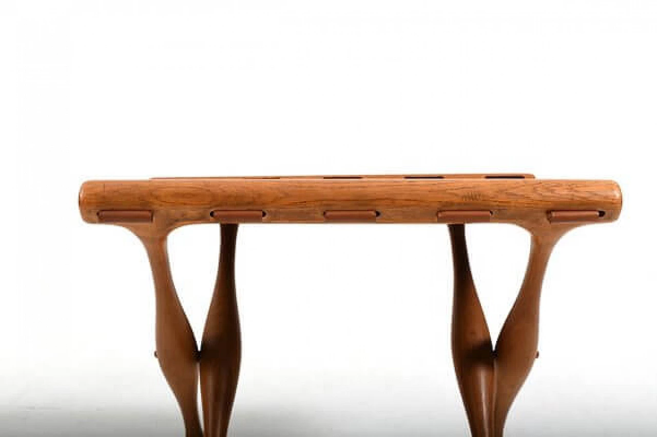 PH-41 Guldhøj folding stool by Poul Hundevad for Poul Hundevad Vamdrup, 1960s 5