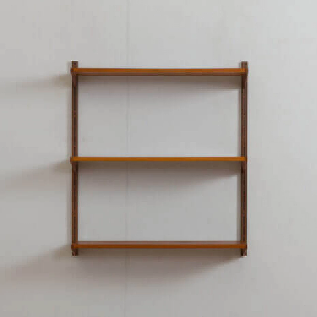 Teak hanging bookcase by Kai Kristiansen for FM Møbler, 1960s 4