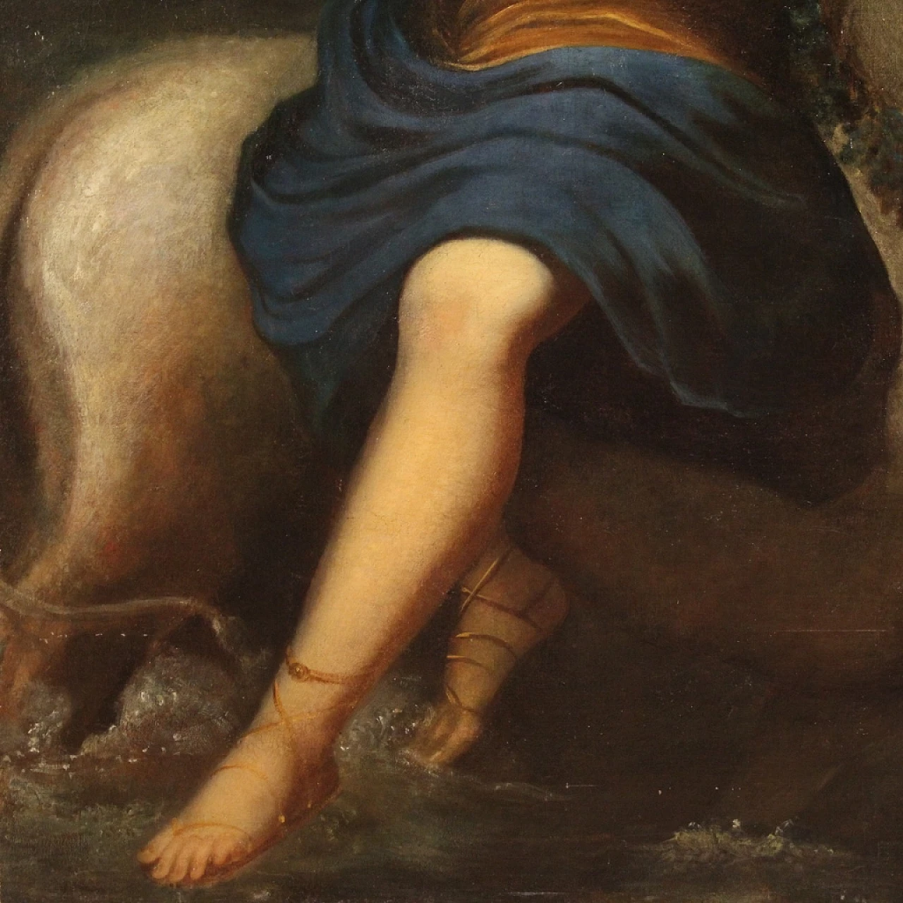 Rape of Europa, oil painting on canvas, second half of 17th century 6