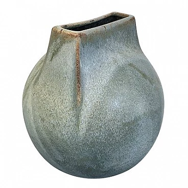 Stoneware vase by Franco Bucci for Laboratorio Pesaro, 1970s