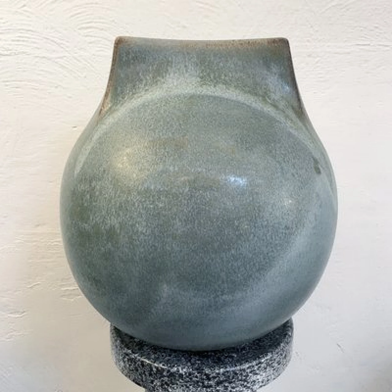 Stoneware vase by Franco Bucci for Laboratorio Pesaro, 1970s 2