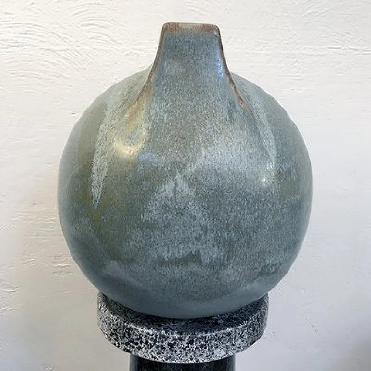 Stoneware vase by Franco Bucci for Laboratorio Pesaro, 1970s 3