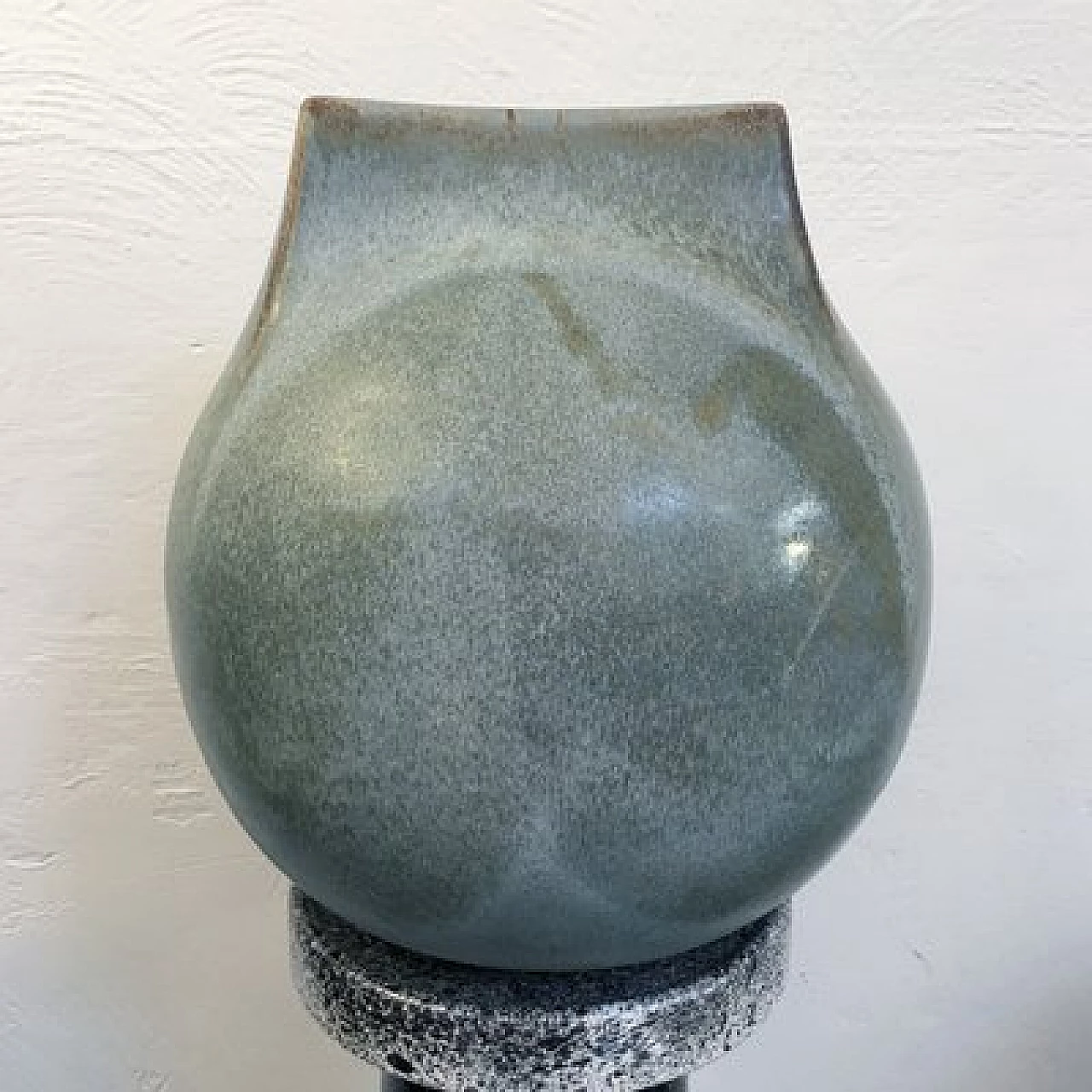 Stoneware vase by Franco Bucci for Laboratorio Pesaro, 1970s 4