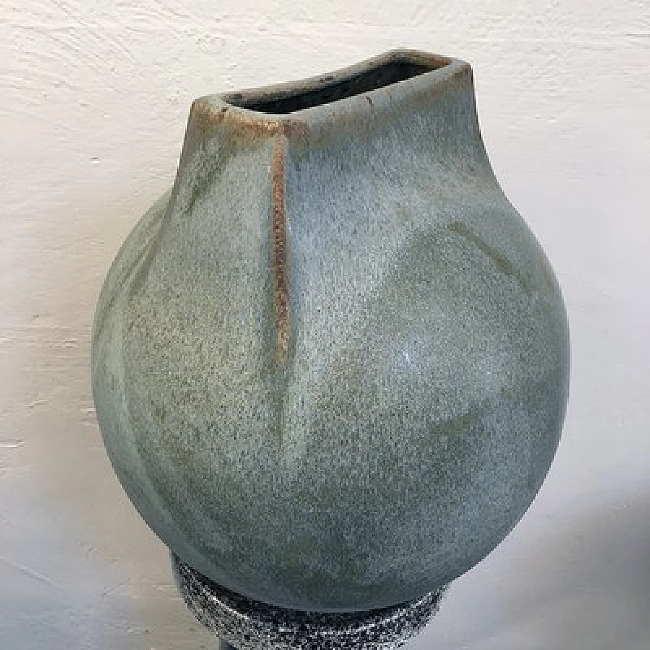 Stoneware vase by Franco Bucci for Laboratorio Pesaro, 1970s 6