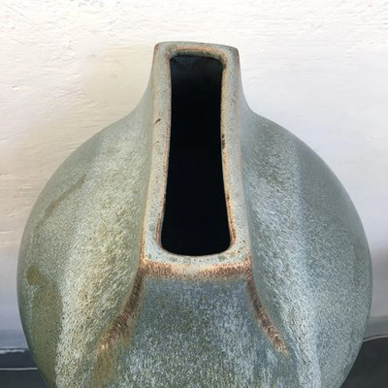 Stoneware vase by Franco Bucci for Laboratorio Pesaro, 1970s 7