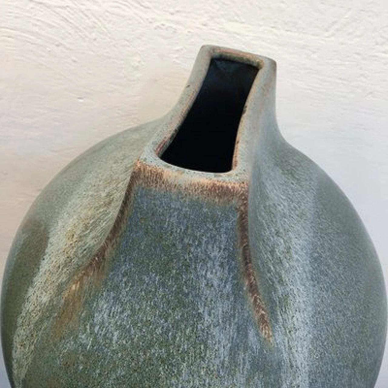 Stoneware vase by Franco Bucci for Laboratorio Pesaro, 1970s 8