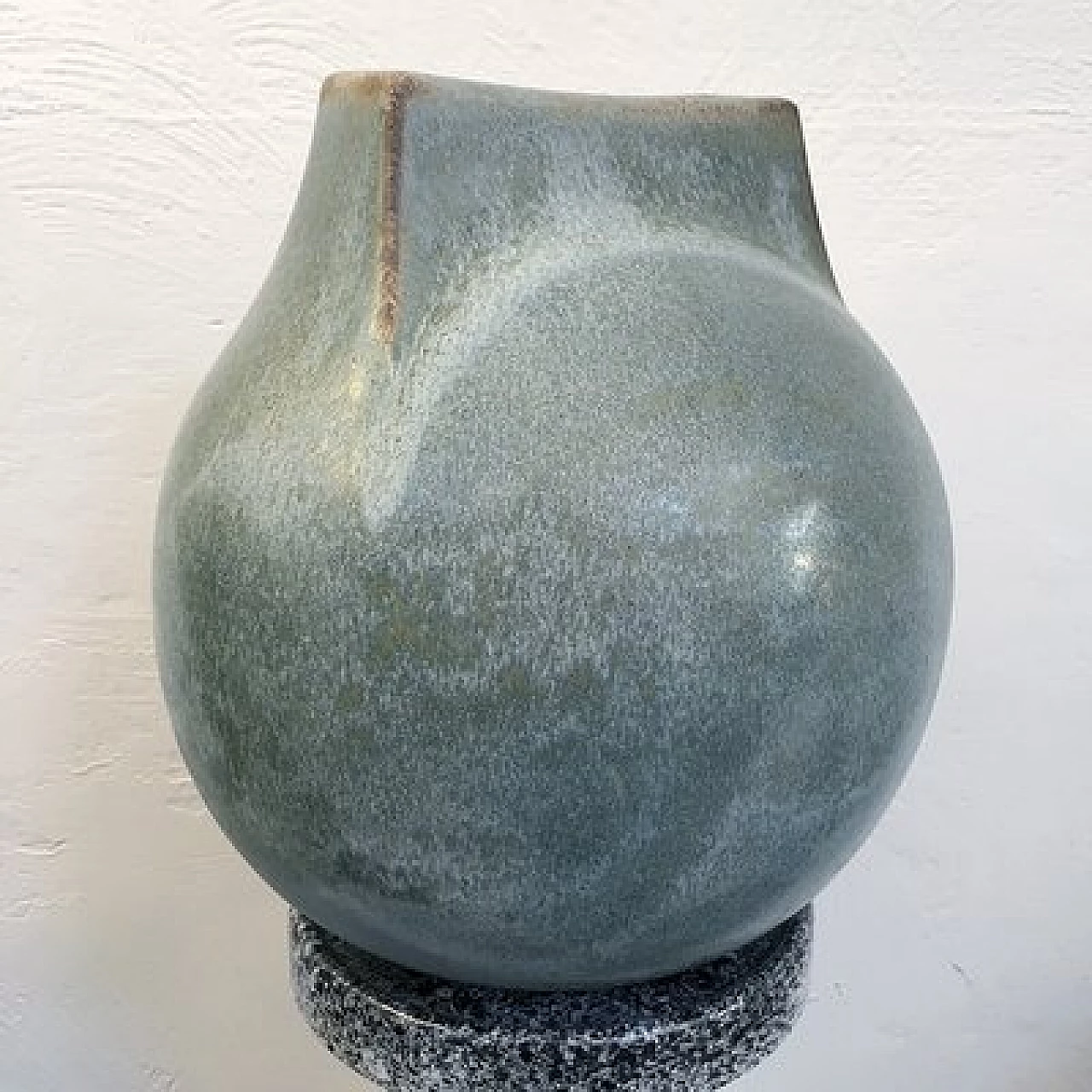 Stoneware vase by Franco Bucci for Laboratorio Pesaro, 1970s 10