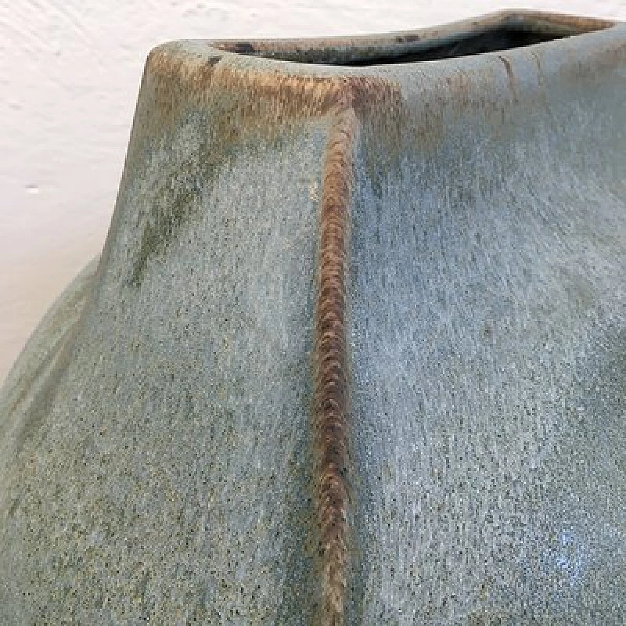 Stoneware vase by Franco Bucci for Laboratorio Pesaro, 1970s 12