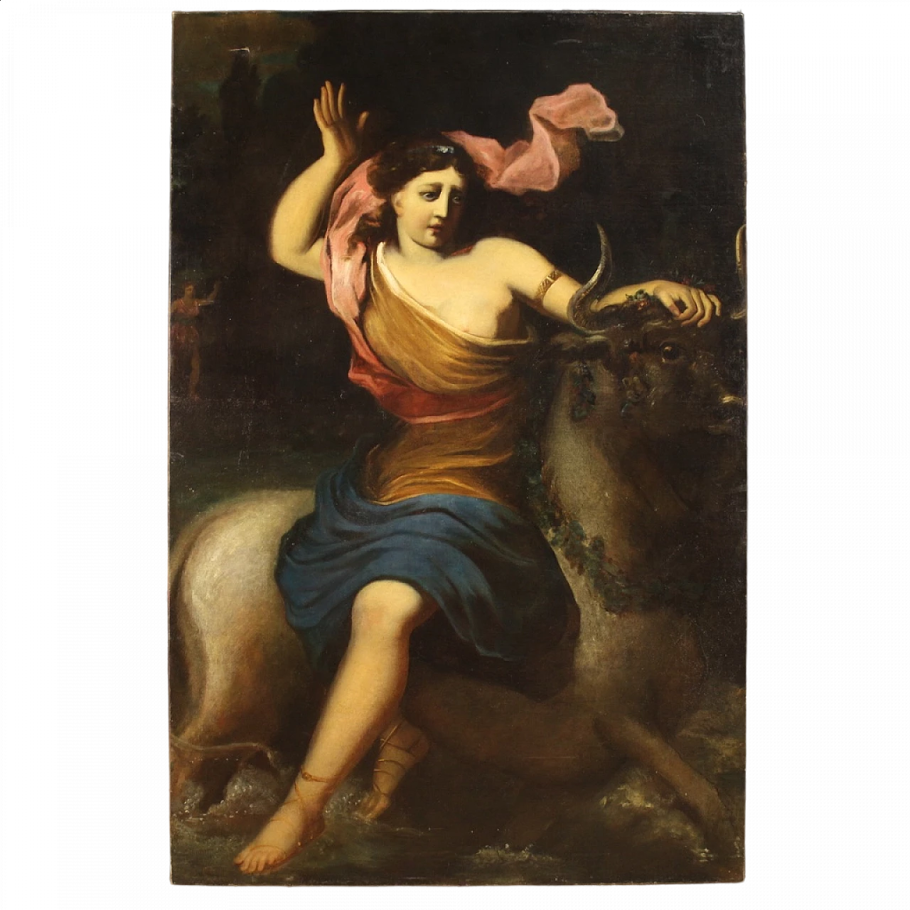 Rape of Europa, oil painting on canvas, second half of 17th century 16