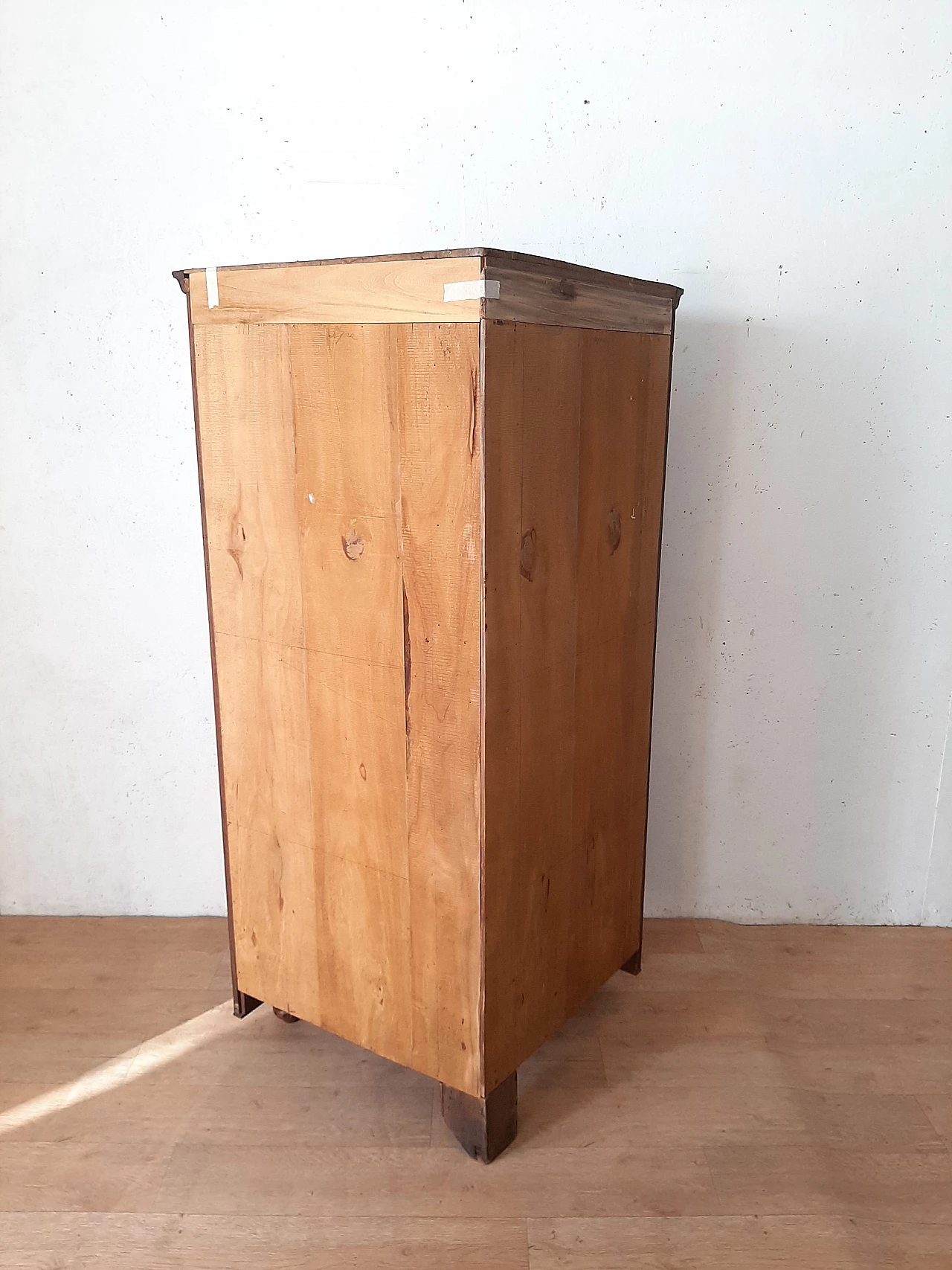 Louis Philippe solid walnut corner cabinet, late 19th century 8