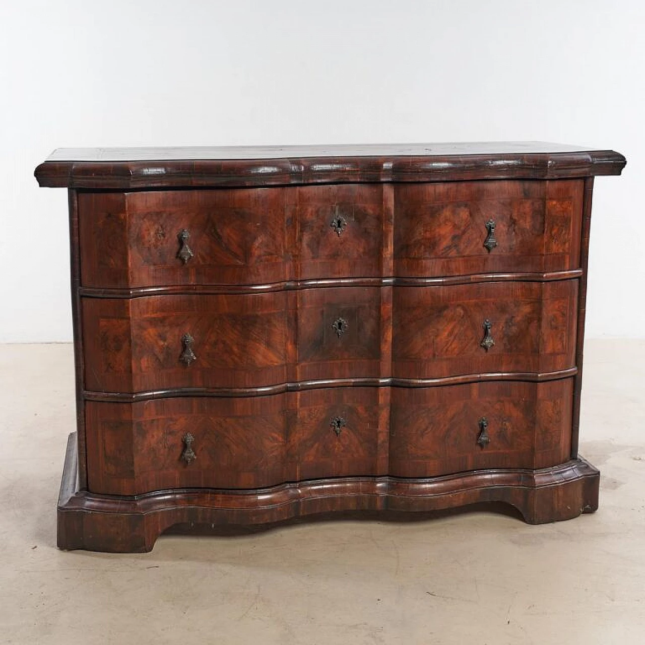 Moved wooden chest of drawers, 17th century 1