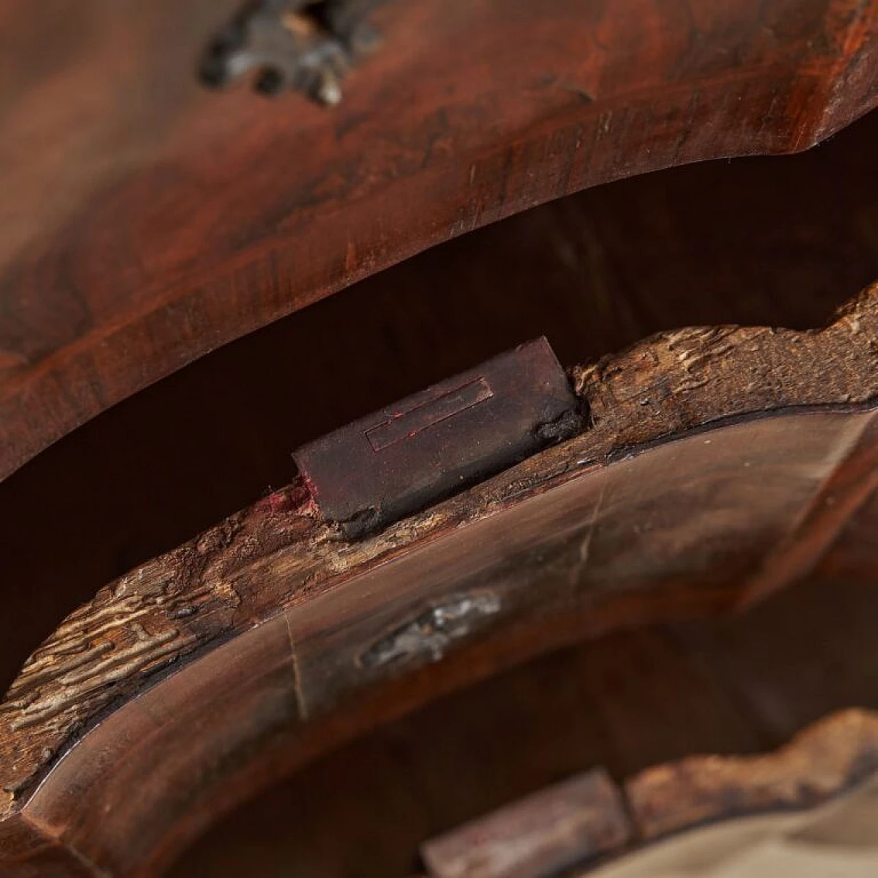 Moved wooden chest of drawers, 17th century 2