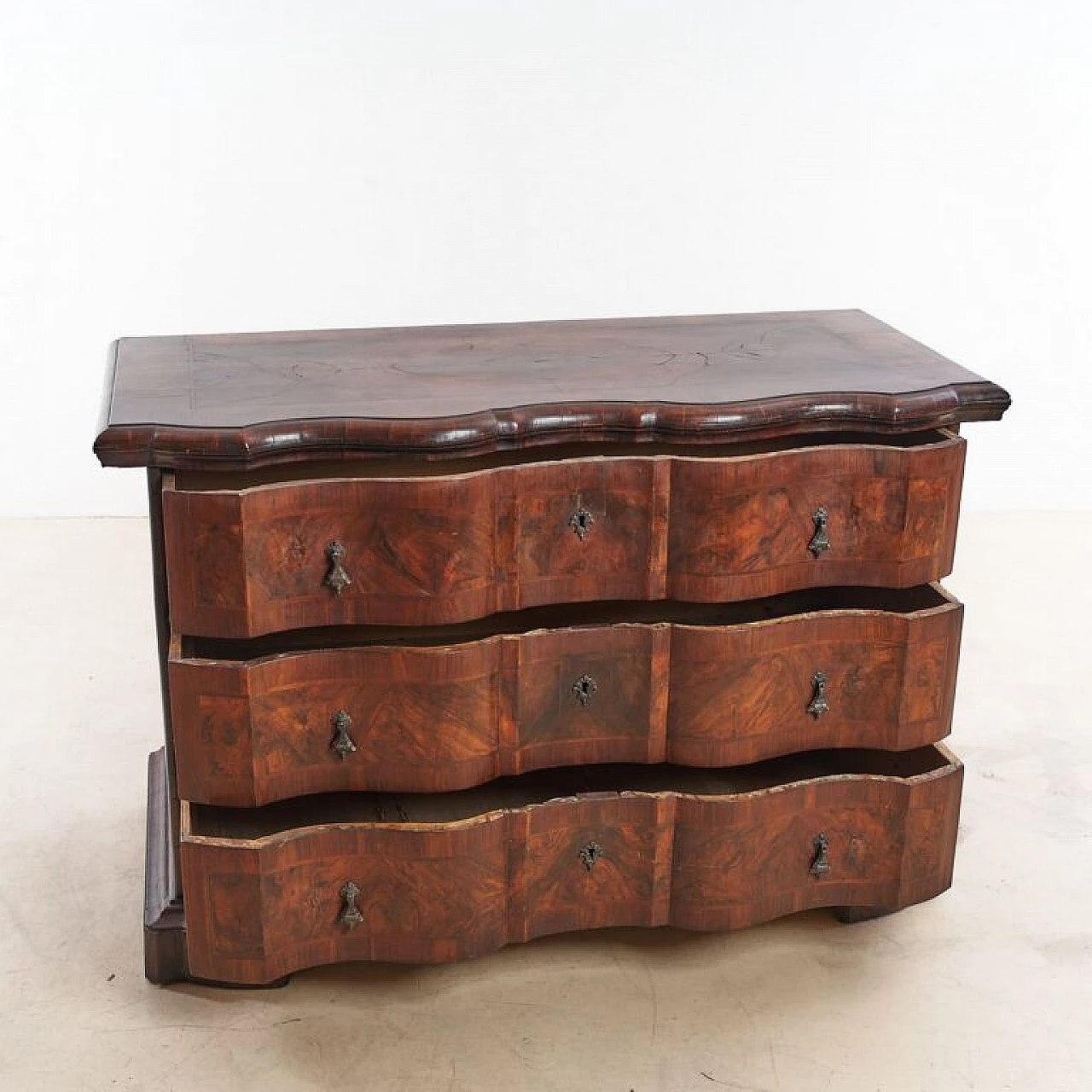 Moved wooden chest of drawers, 17th century 5